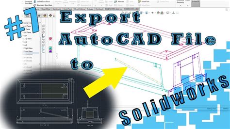 solidworks export 3d dwg